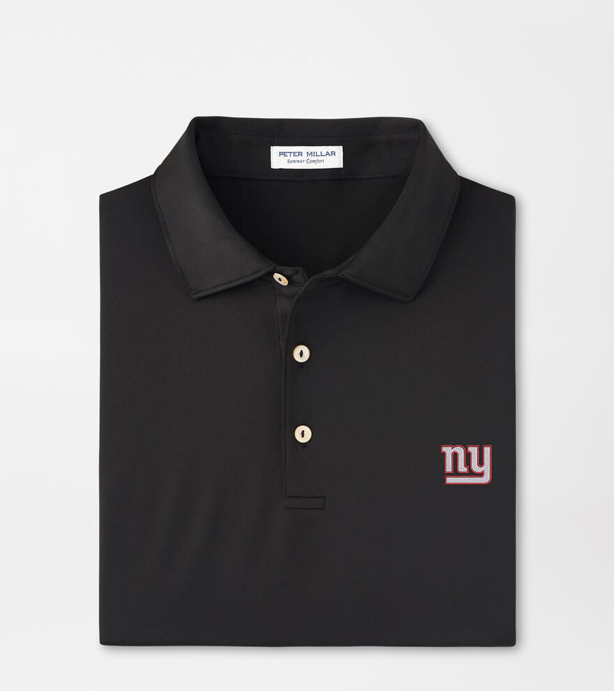 New York Giants Solid Performance Jersey Polo image number 1