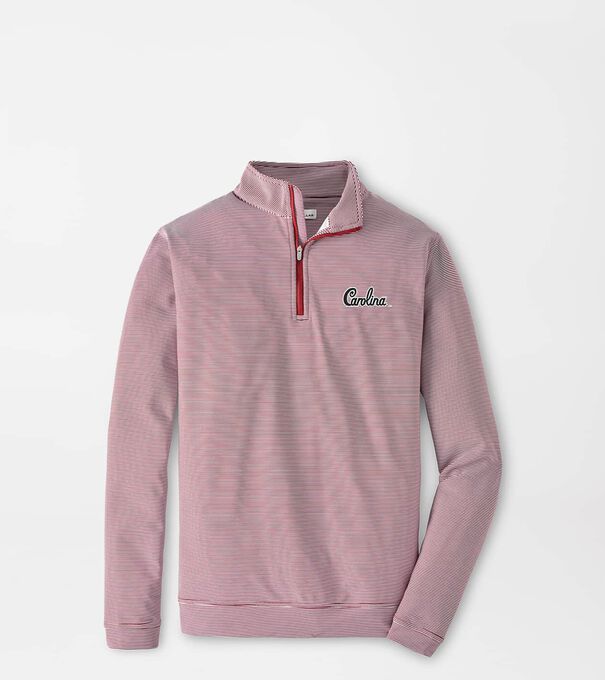 South Carolina Perth Sugar Stripe Performance Quarter-Zip
