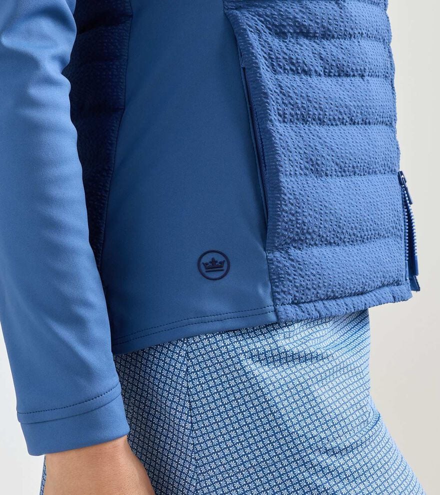 Merge Seersucker Hybrid Jacket - Alternate Image 3
