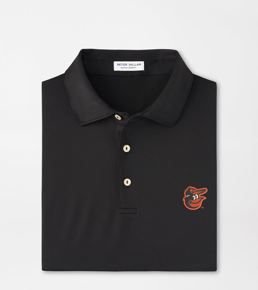 Baltimore Orioles Solid Performance Jersey Polo image number 1