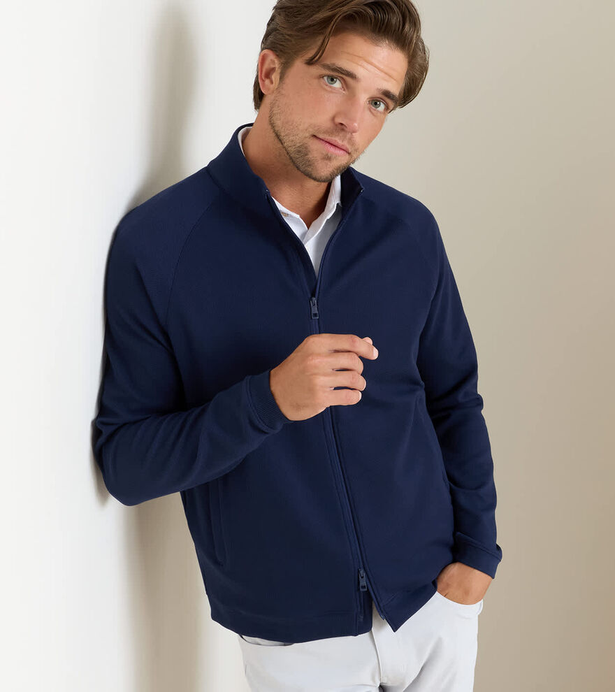 Cradle Piqu&eacute; Performance Full-Zip image number 2