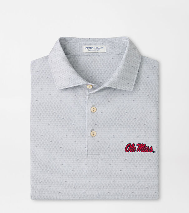 Ole Miss On The Ball Performance Jersey Polo