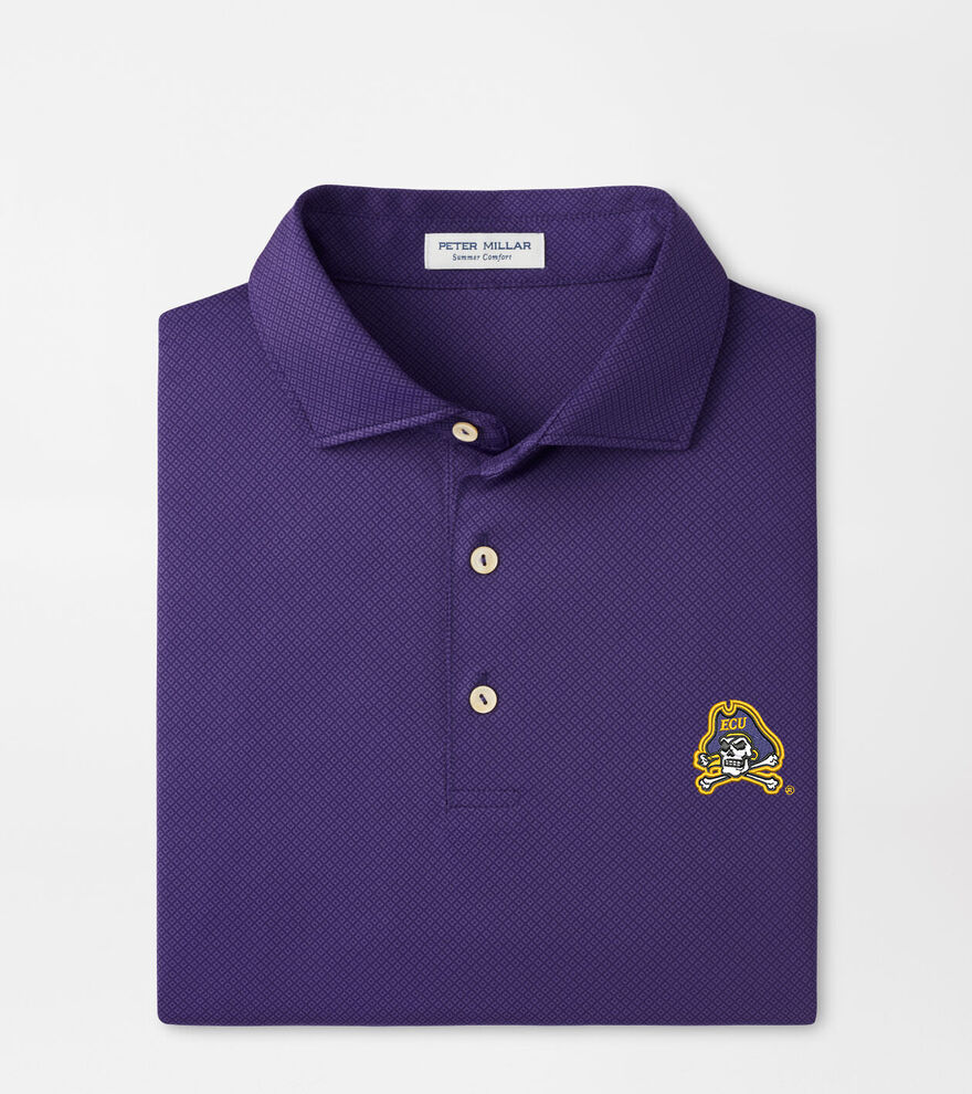 East Carolina University Hugo Performance Jersey Polo image number 1