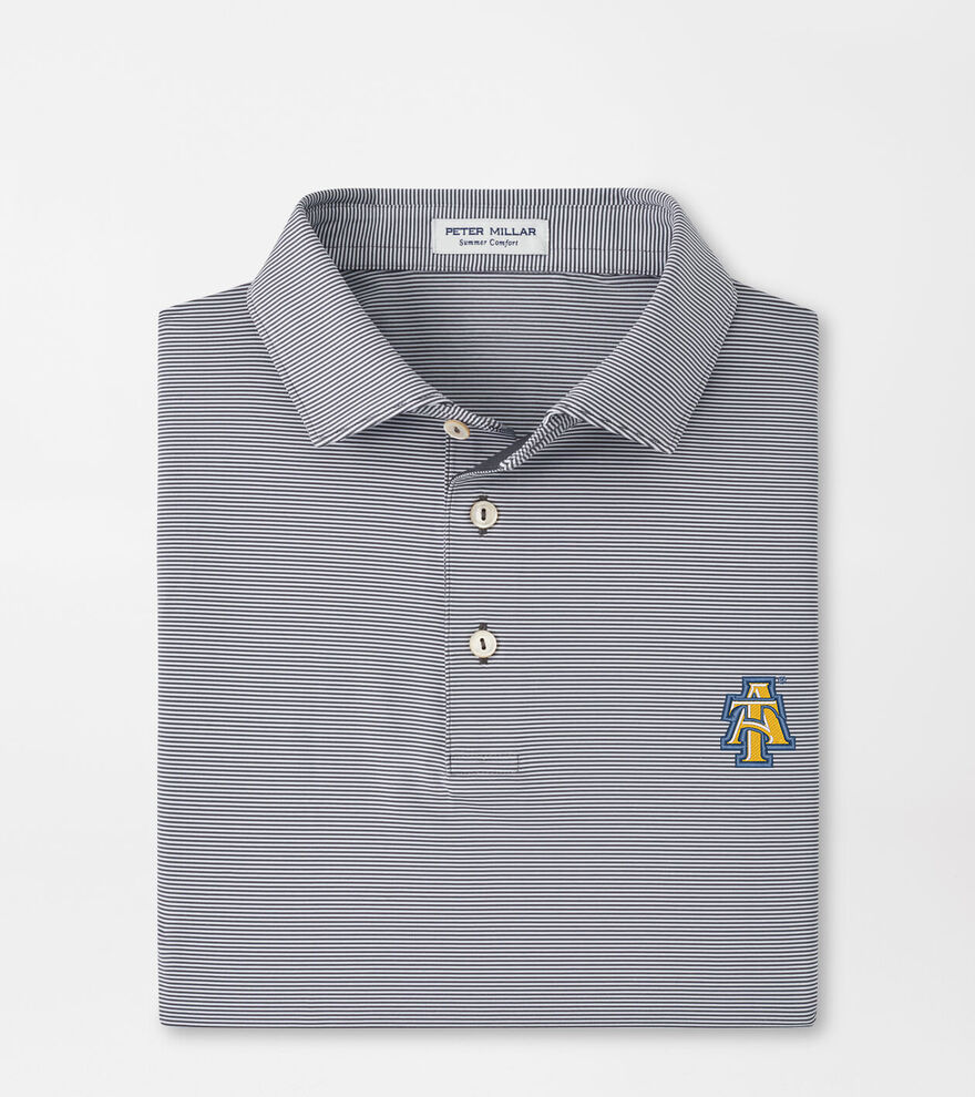 NC A&T Jubilee Performance Jersey Polo image number 1