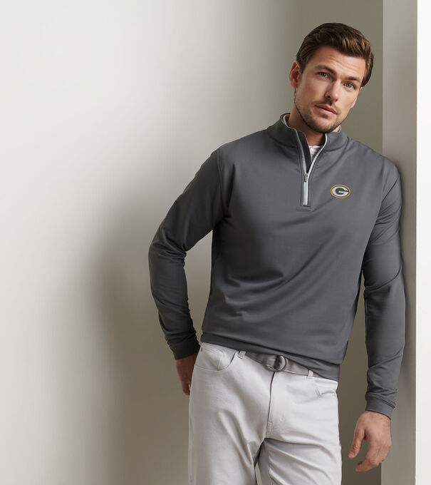 Green Bay Packers Perth Performance Quarter-Zip - Alternate Image 1