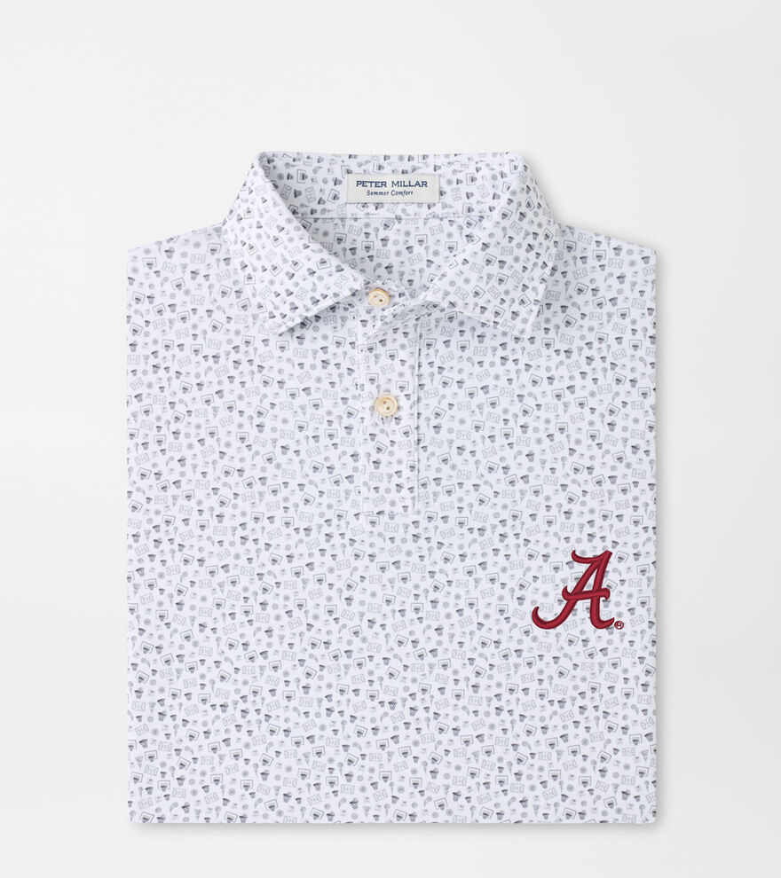 Alabama Buzzer Beater Youth Performance Jersey Polo image number 1