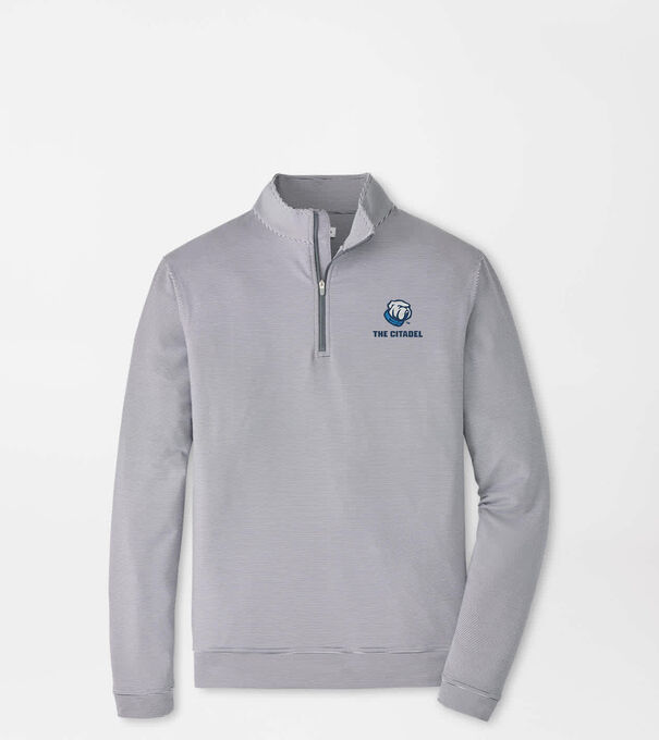 The Citadel Perth Mini-Stripe Performance Pullover