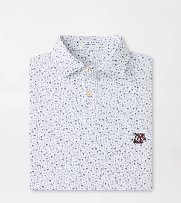 UMass Buzzer Beater Youth Performance Jersey Polo