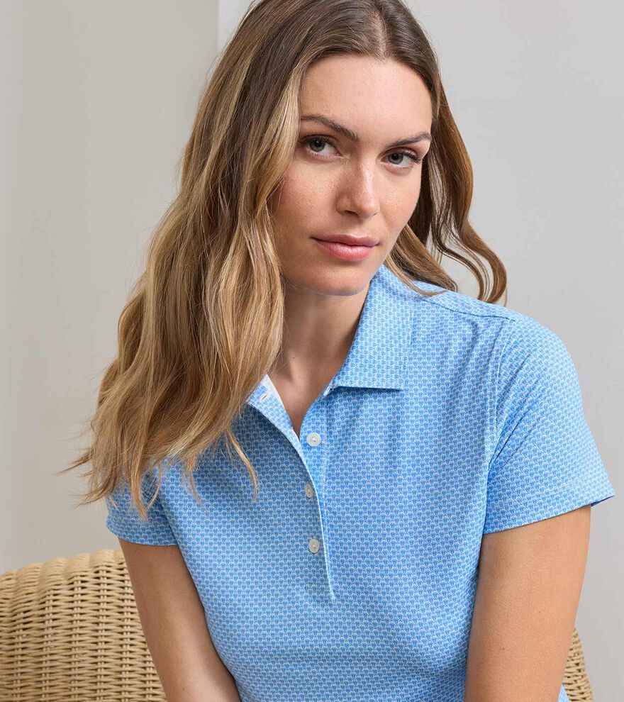 Maritime Valley Short Sleeve Jersey Polo - Alternate Image 4