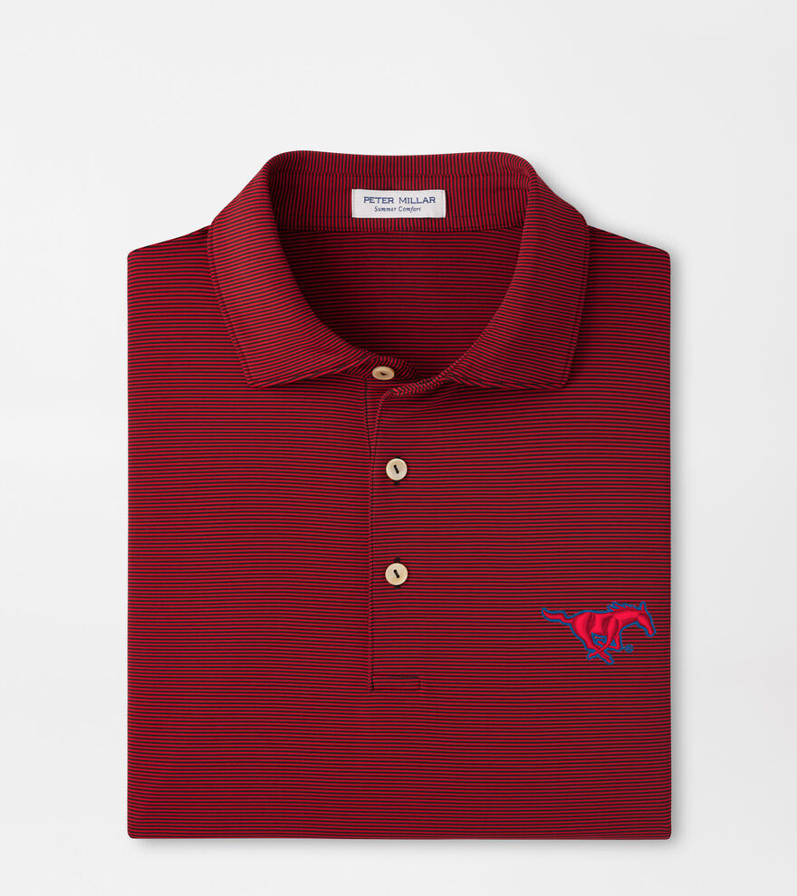 SMU Jubilee Performance Jersey Polo image number 1