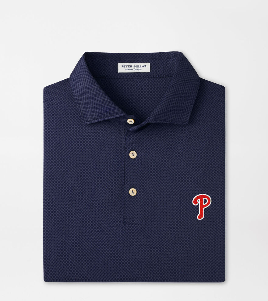 Philadelphia Phillies Hugo Performance Jersey Polo image number 1