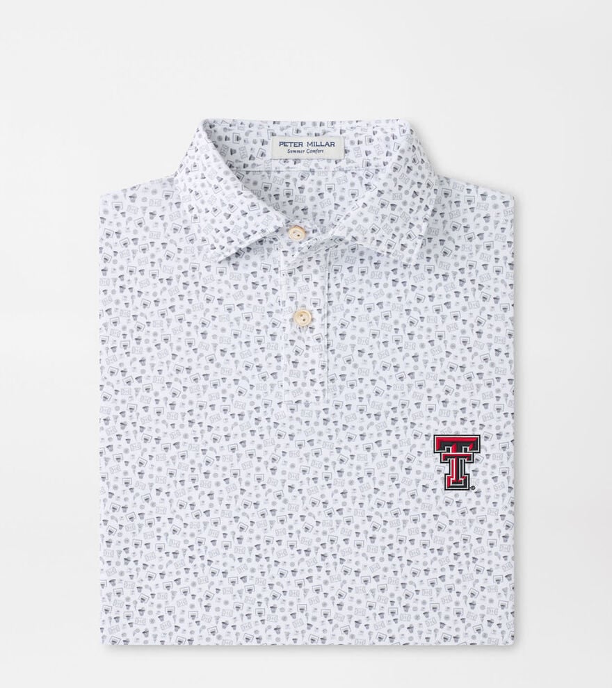 Texas Tech Buzzer Beater Youth Performance Jersey Polo