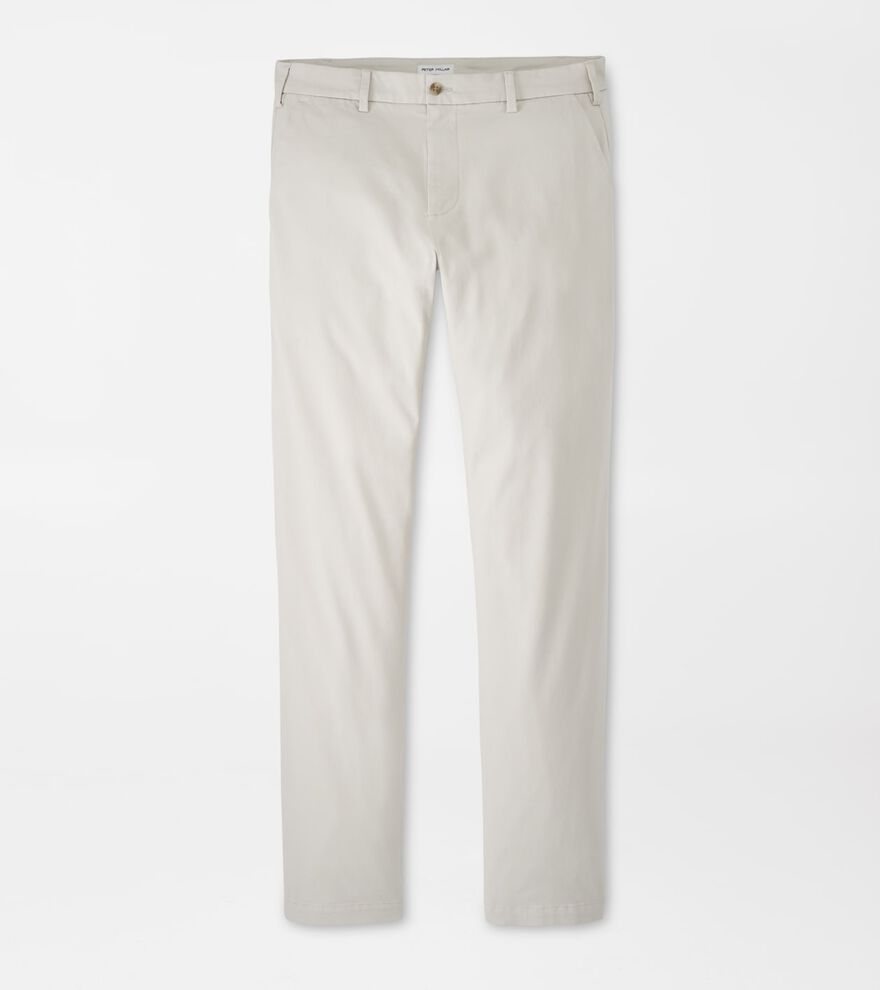 Signature Sateen Flat Front Trouser image number 1