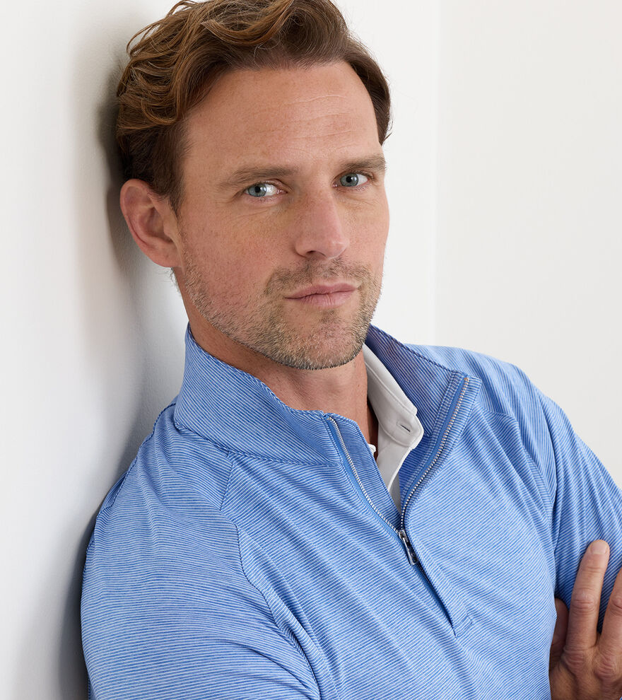 Stealth Stripe Performance Quarter-Zip image number 4