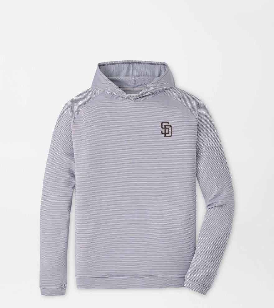 San Diego Padres Pine Sugar Stripe Performance Hoodie