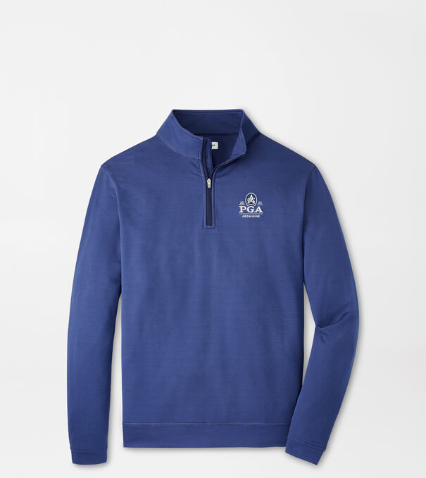 PGA Championship Perth Sugar Stripe Performance Quarter-Zip