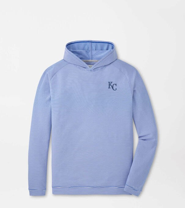 Kansas City Royals Pine Sugar Stripe Performance Hoodie