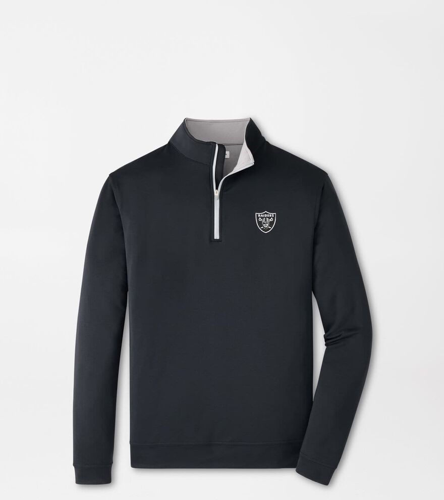 Las Vegas Raiders Perth Performance Quarter-Zip image number 1