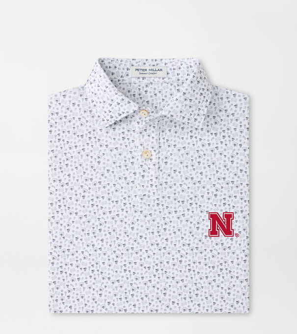 Nebraska Buzzer Beater Youth Performance Jersey Polo