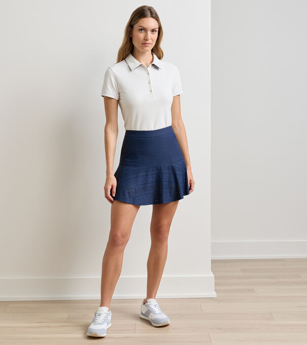 Francoise Eyelet Skort