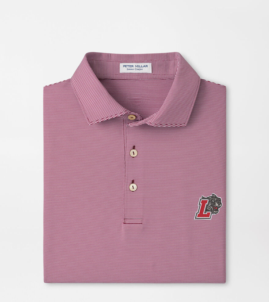 Lafayette College Jubilee Stripe Performance Polo image number 1