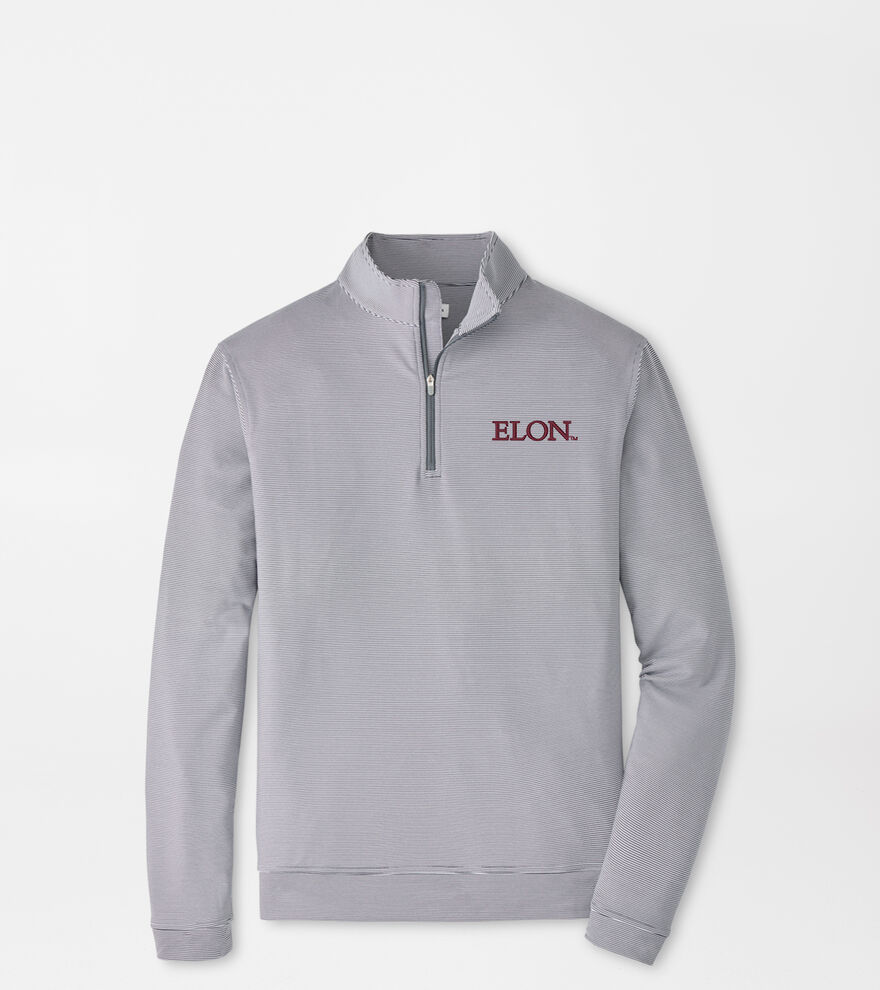 Elon Perth Sugar Stripe Performance Quarter-Zip image number 1