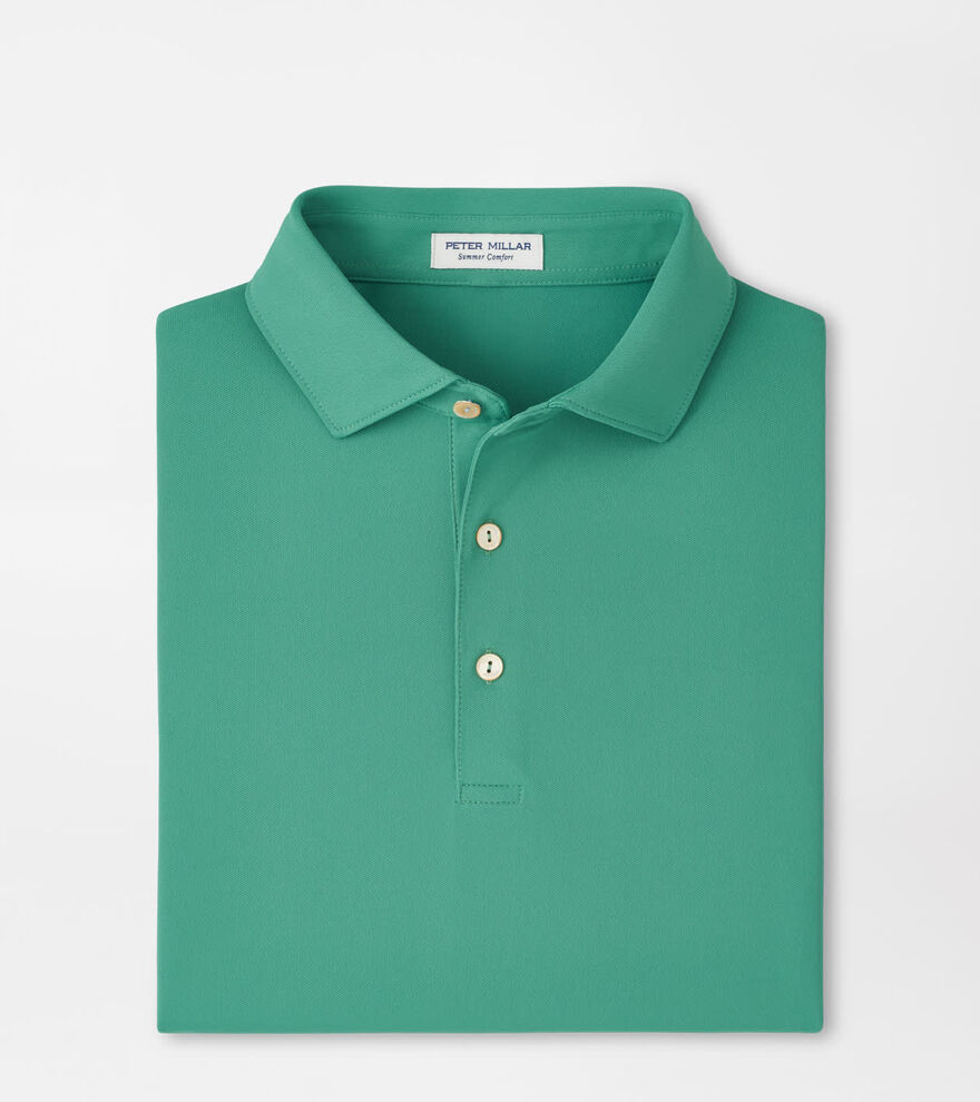 Solid Performance Mesh Polo image number 1