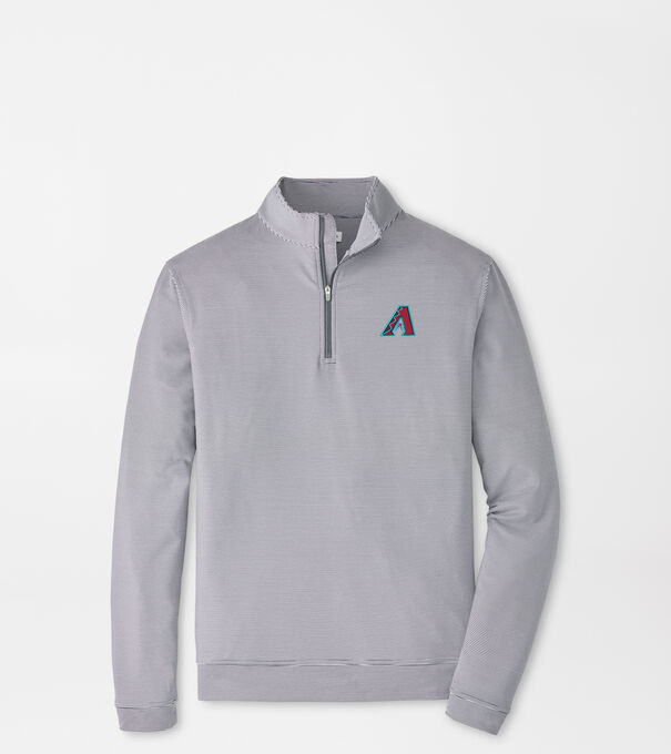 Arizona Diamondbacks Perth Sugar Stripe Performance Quarter-Zip