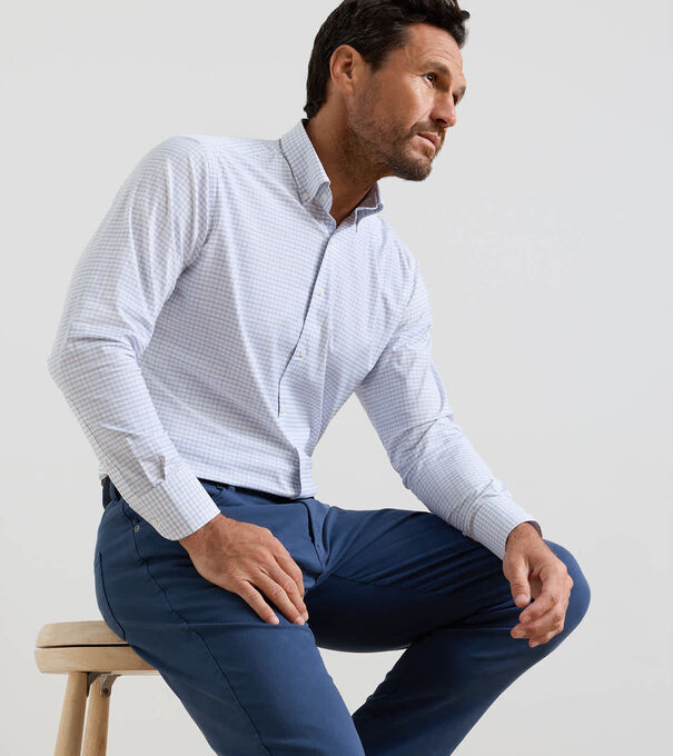 Rommel Performance Twill Sport Shirt - Alternate Image 1