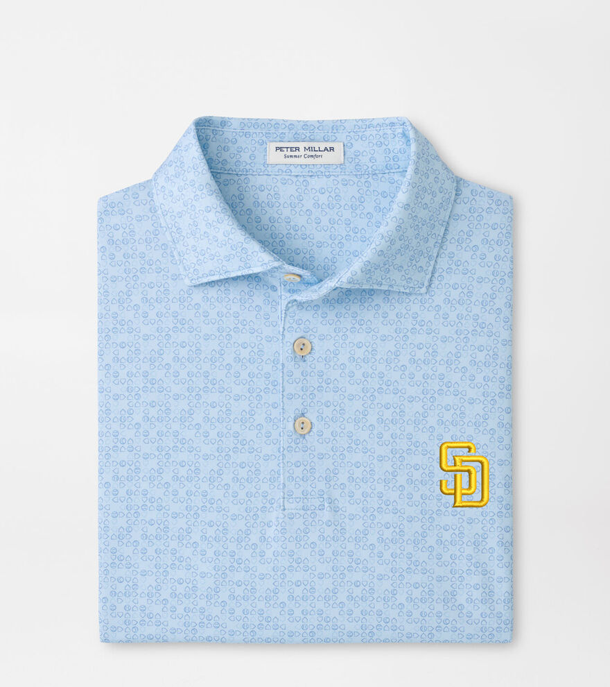 San Diego Padres Bases Loaded Performance Jersey Polo image number 1