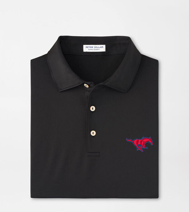 SMU Solid Performance Jersey Polo