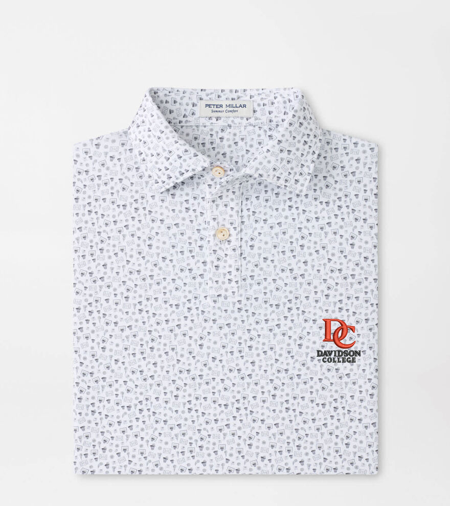 Davidson Buzzer Beater Youth Performance Jersey Polo