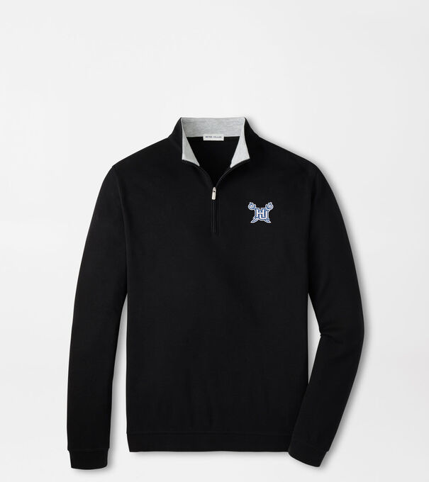 Hampton University Crown Comfort Quarter-Zip Pullover