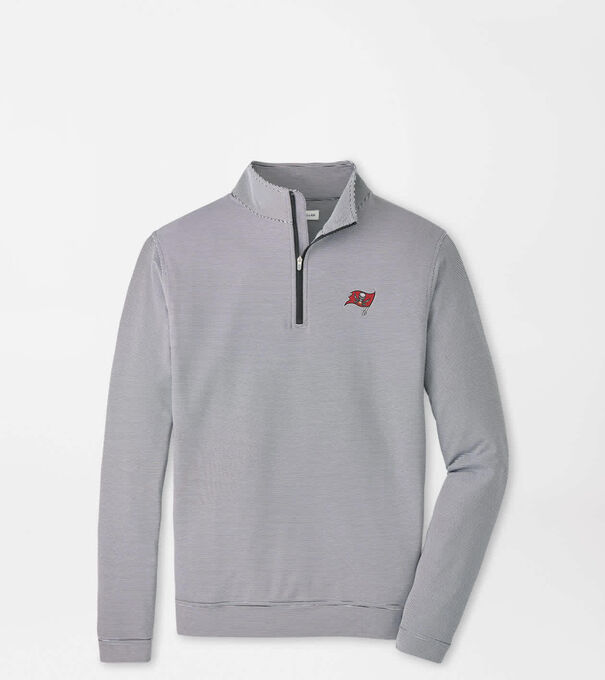 Tampa Bay Buccaneers Perth Sugar Stripe Performance Quarter-Zip