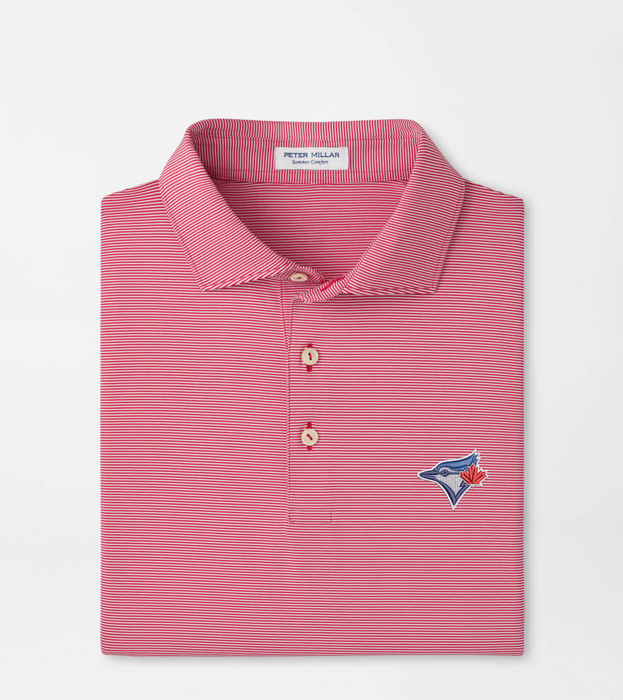 Toronto Blue Jays Jubilee Stripe Performance Polo