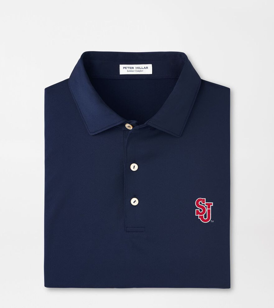 St. Johns University Solid Performance Jersey Polo image number 1