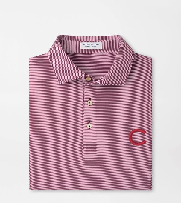 Colgate Jubilee Stripe Performance Polo