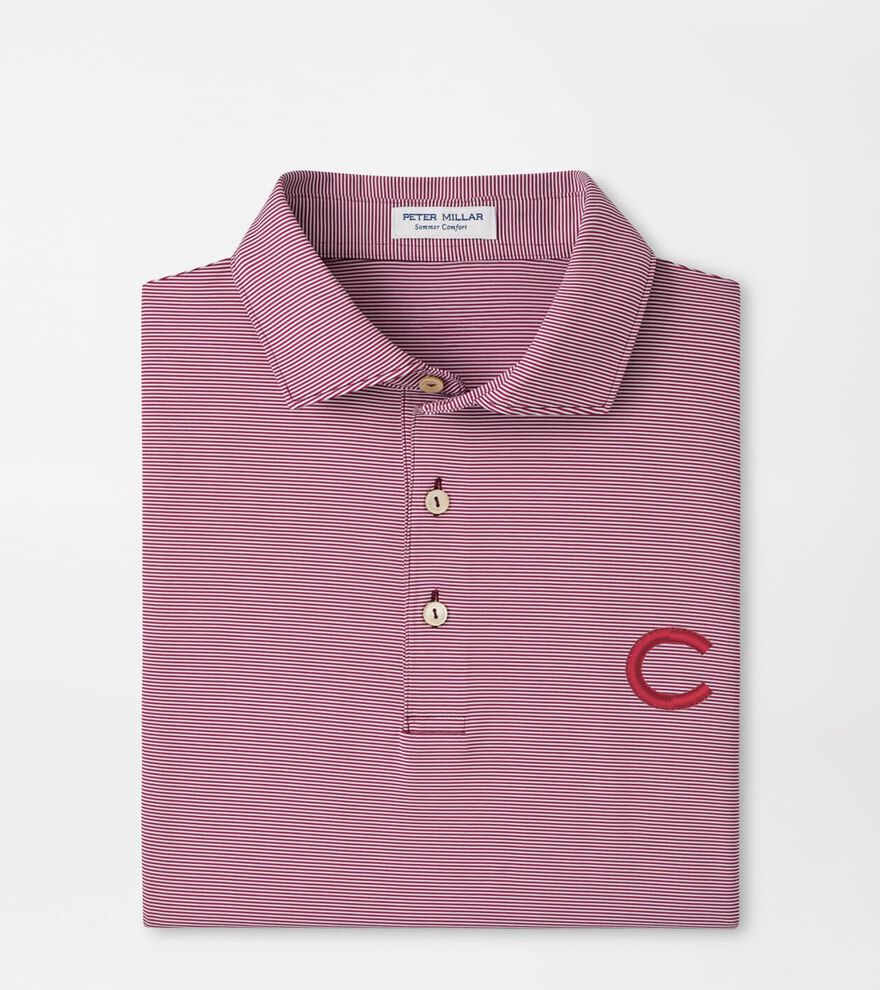 Colgate Jubilee Stripe Performance Polo