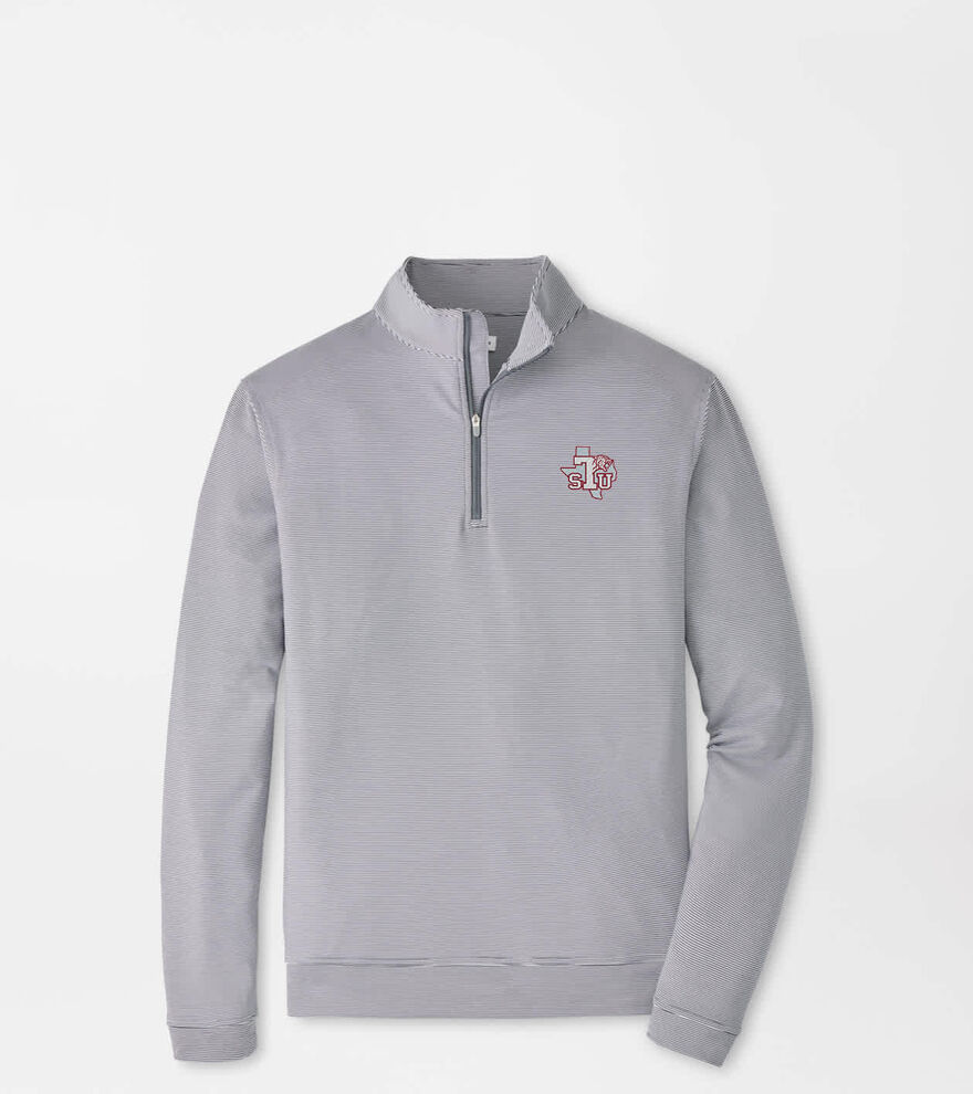 Texas Southern Perth Sugar Stripe Performance Quarter-Zip