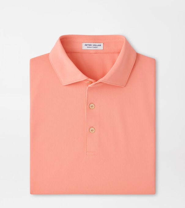 Solid Performance Mesh Polo