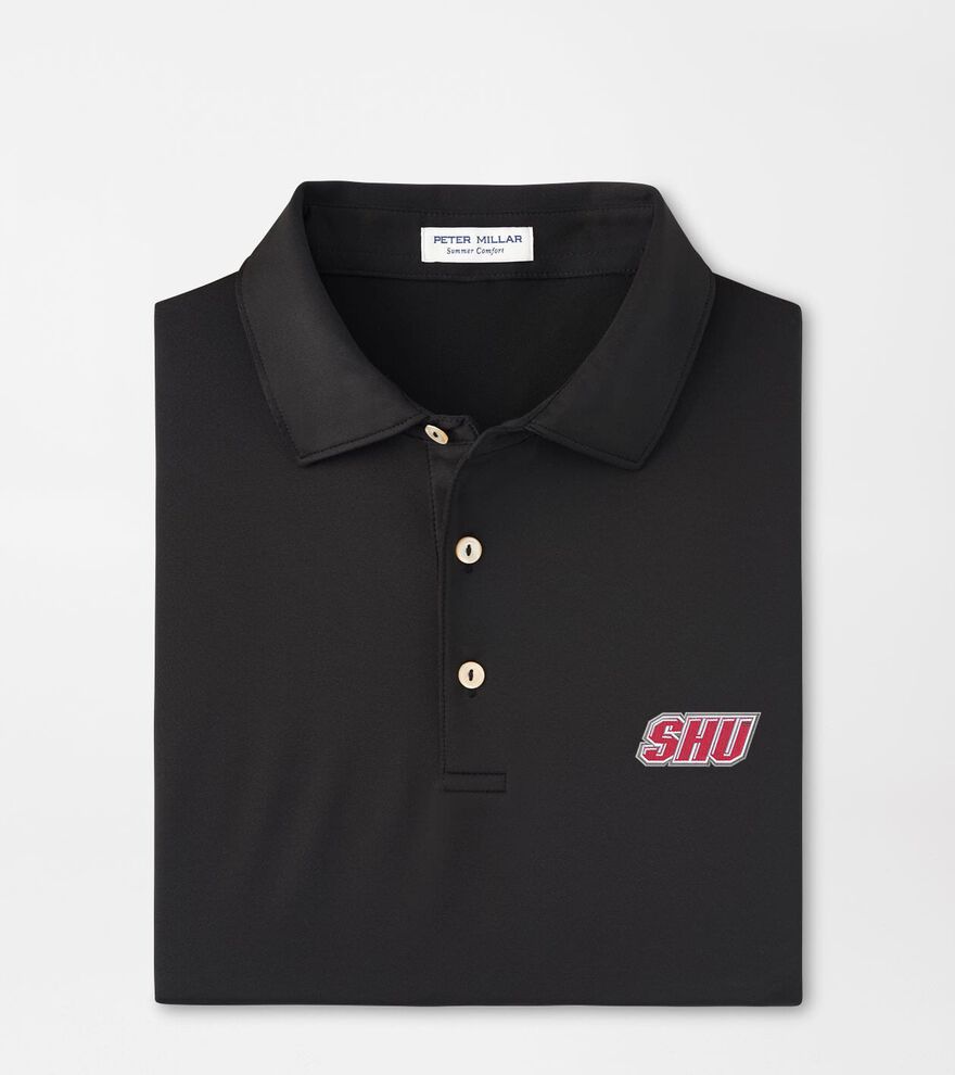 Sacred Heart University Solid Performance Jersey Polo