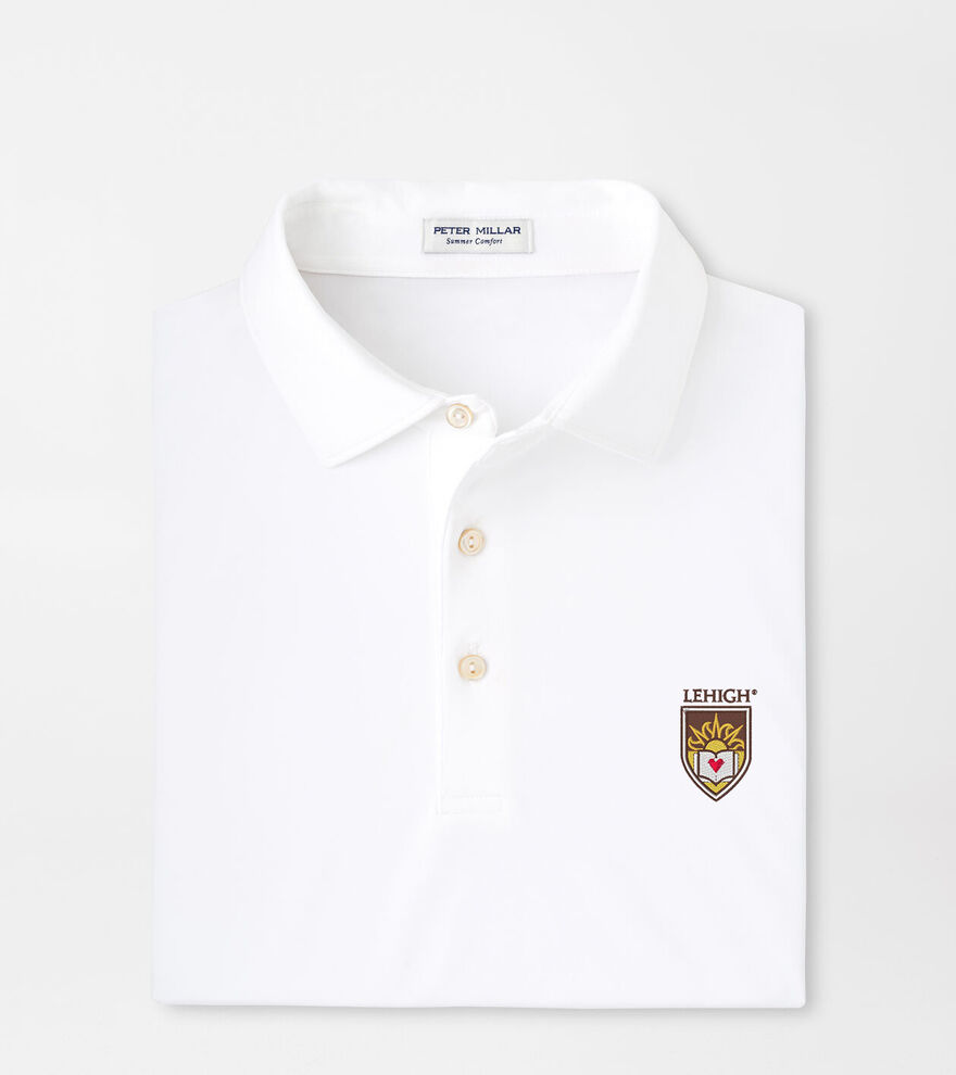Lehigh Solid Performance Jersey Polo image number 1