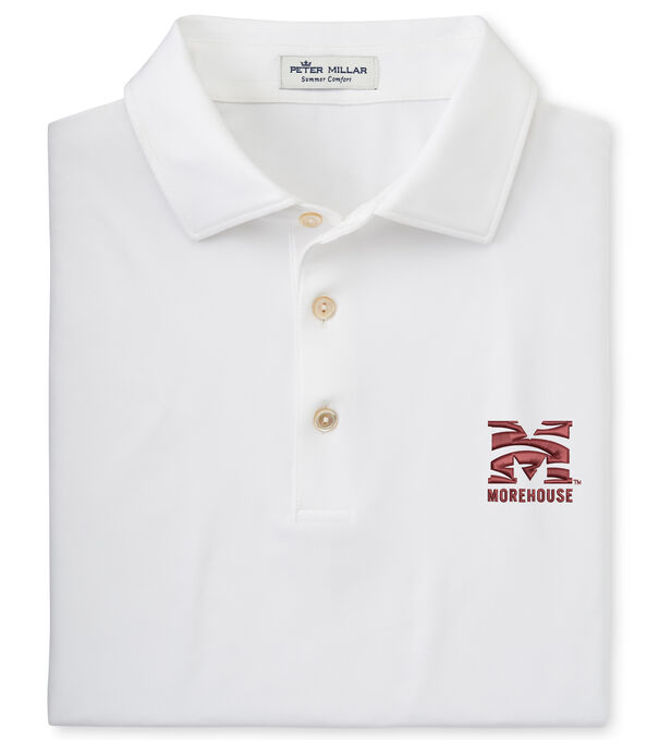 Morehouse College Solid Performance Jersey Polo