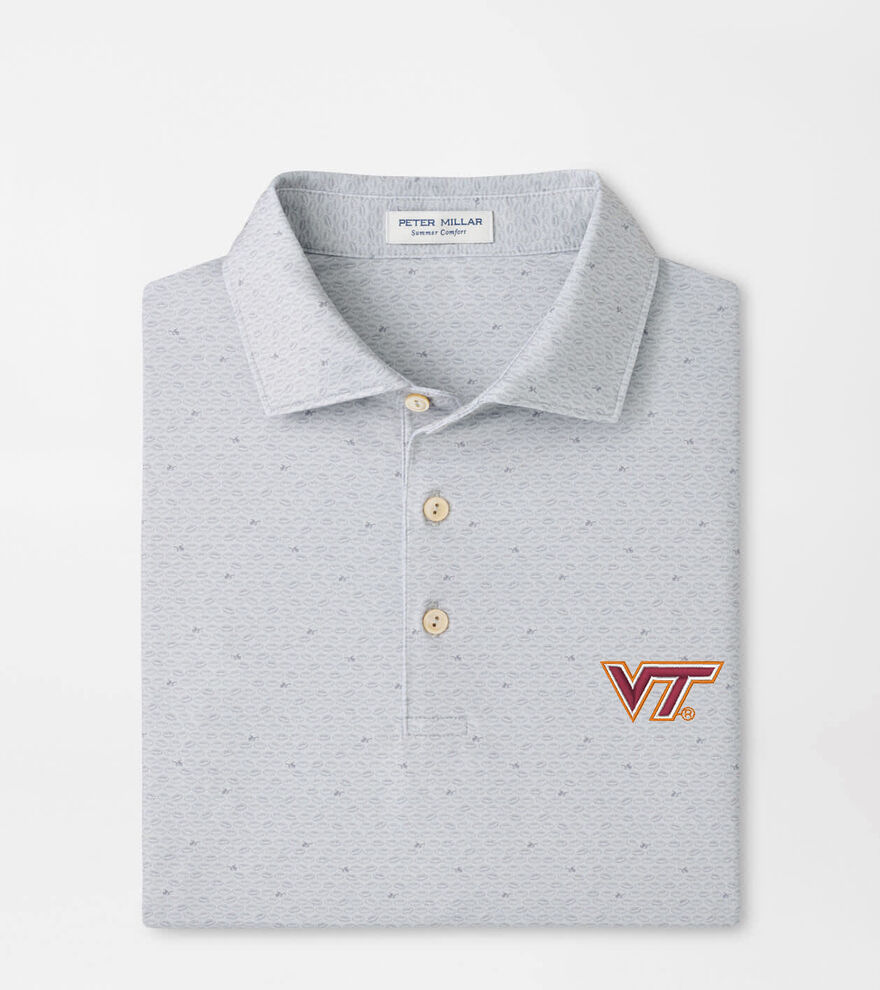 Virginia Tech On The Ball Performance Jersey Polo