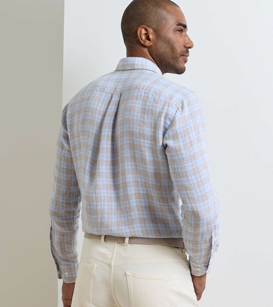 Milo Linen Sport Shirt - Alternate Image 2