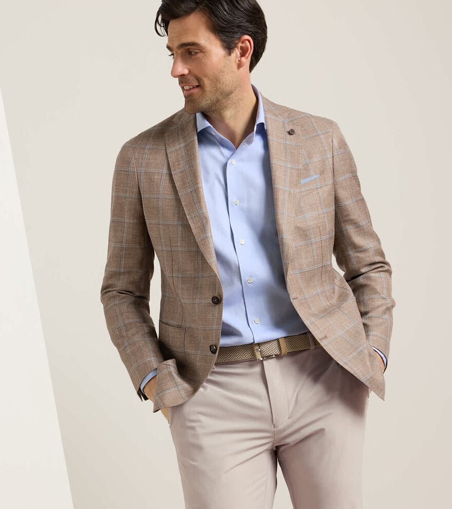 Bowen Windowpane Soft Jacket - Alternate Image 4