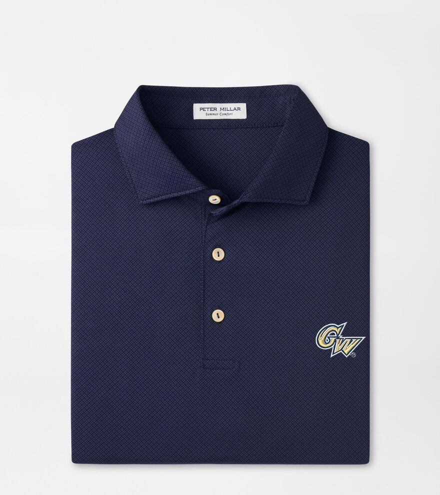 George Washington University Hugo Performance Jersey Polo image number 1