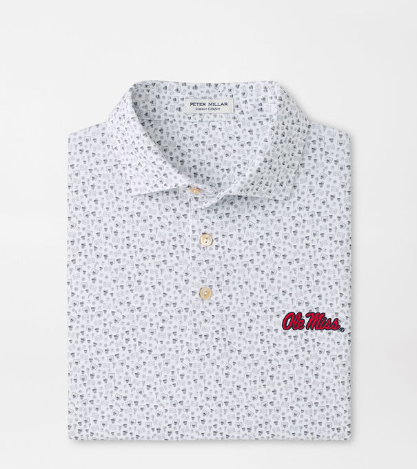 Ole Miss Buzzer Beater Performance Jersey Polo