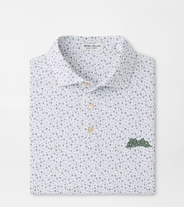 Michigan Vault Buzzer Beater Performance Jersey Polo