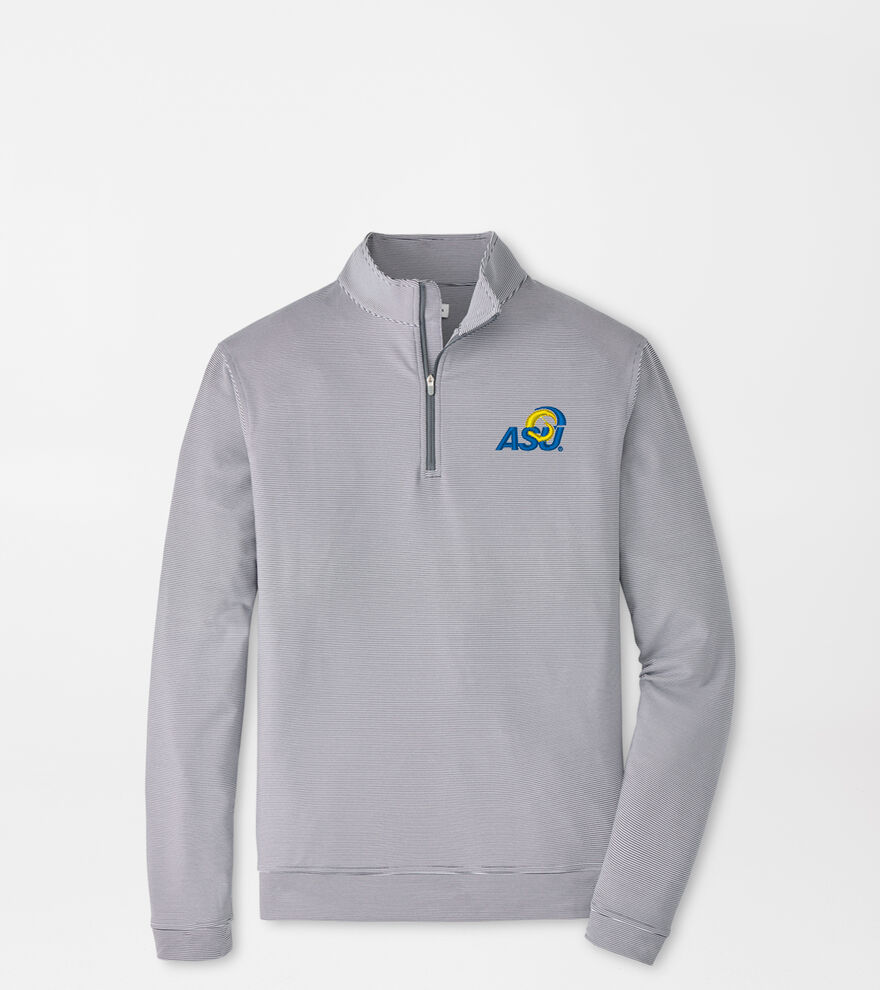 Angelo State University Perth Sugar Stripe Performance Quarter-Zip image number 1